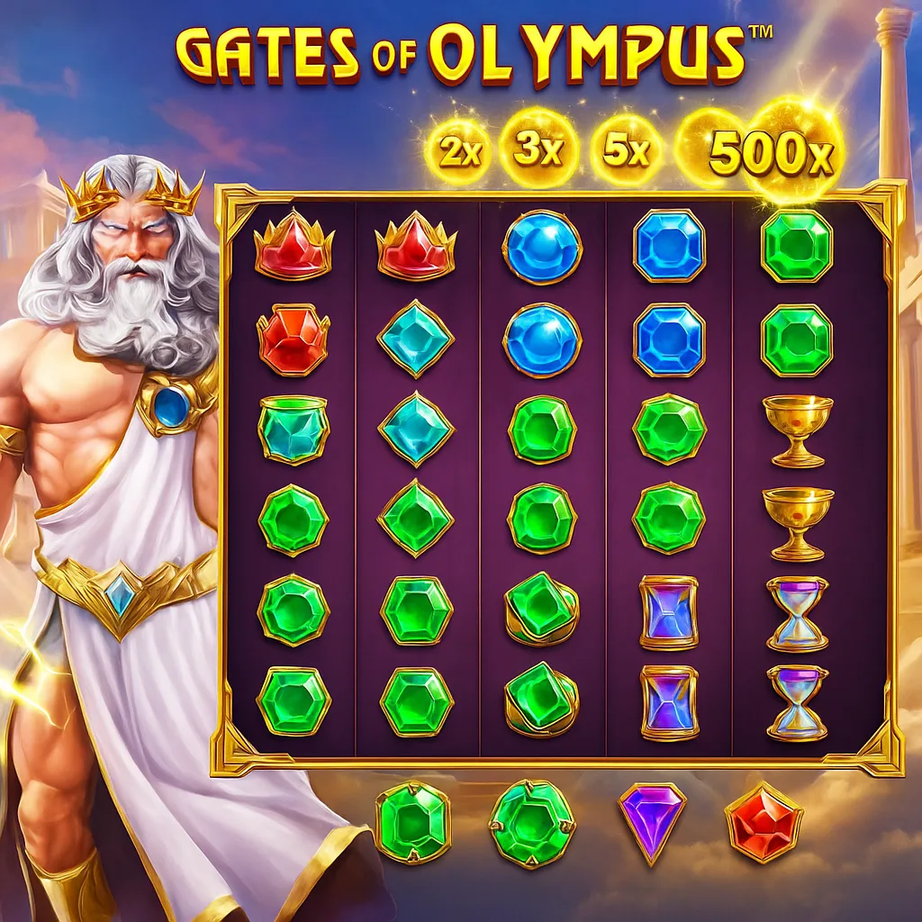 RoyalVincit - Gates of Olympus Slot Game - Greek Mythology